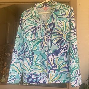 Lilly Pulitzer full zip jacket